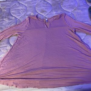 pink short dress or long shirt. never worn.